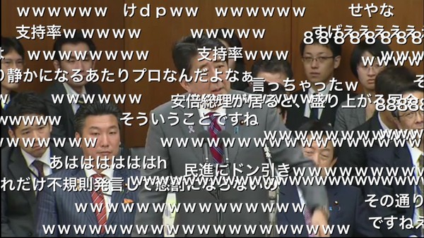 安倍首相「はっきりと申し上げておくけど、そんなやり方で民進党の支持率が上がるわけではないんですよ」：コメント48