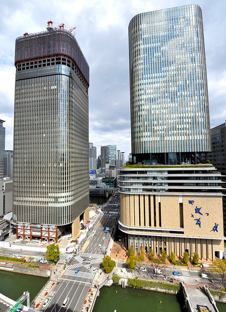 国内最高峰のツインタワーへ上棟式 大阪・中之島:コメント1