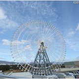 高さ日本一の大観覧車「レッドホース オオサカ ホイール」エキスポシティに - 床が“シースルー”  　大阪