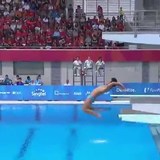 「スプラッシュブラザーズ」　東南アジア競技大会男子3m板飛び込みでフィリピン選手が0点を2連発