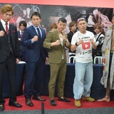 亀田興毅に勝ったら1000万円！ 参加者と亀田本人登場