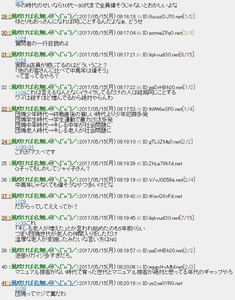 店員「なぜ、中高年の人達はすぐにキレたり偉そうに振る舞うの？」大学教授「時代のせいです」：コメント20