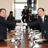 北朝鮮が平昌五輪に選手団・応援団を派遣へ 南北高官級会談で表明