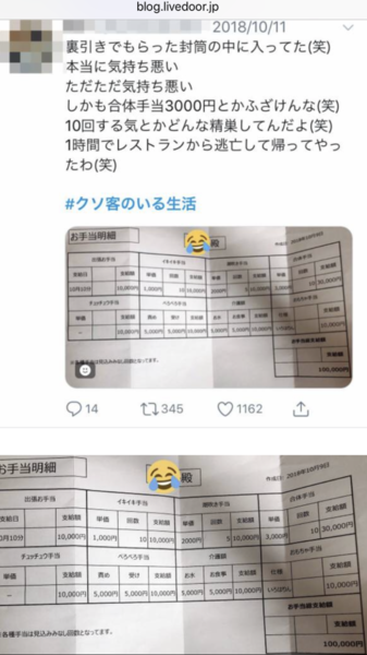 援交おじさん、援交した女に給与明細を出す：コメント1