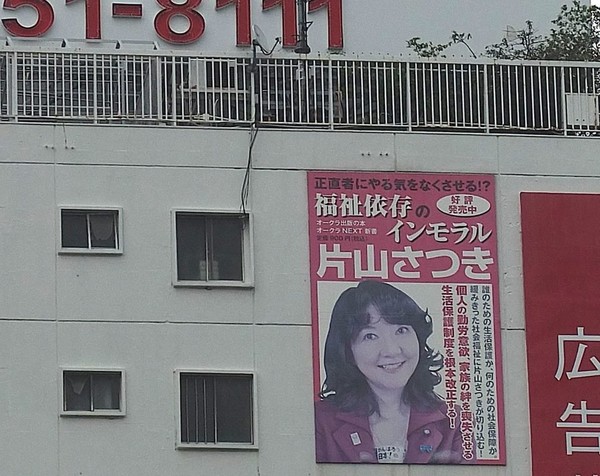 片山さつき大臣、今度は看板問題…公選法違反の疑いも:コメント8