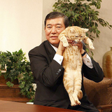 石破茂氏がアップした「ネコ写真」の波紋　「ありえない抱き方だ」との指摘も