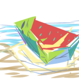 夏っぽい絵を描こう