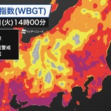 関東は40℃近い酷暑　各地に熱中症警戒アラート