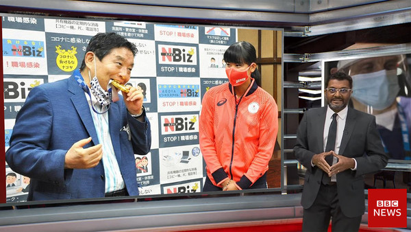 河村たかし名古屋市長の"金メダルかじり"にSNS上で批判続出…ソフト後藤希友の表敬訪問で突然「ガブリ」：コメント31