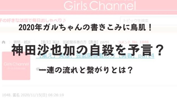 神田沙也加と村田充が離婚を報告：コメント21