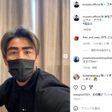 いきなりの極太眉毛！　魔裟斗、“アートメイク”姿に「え!?」「イモト風！」