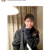 レーシングドライバーと結婚の岡副麻希アナ、風呂上がりショット公開