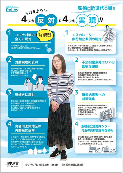 「サリンばら撒く」ツイッターに　船橋市議会立候補の25歳の女逮捕：コメント7