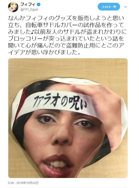 エジプト出身タレント・フィフィ　飲食店での“暴言ライブ”にファンがっかり“：コメント14