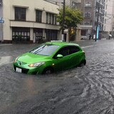 名古屋で1時間104ミリの雨、東海豪雨時上回る　地下街にも水